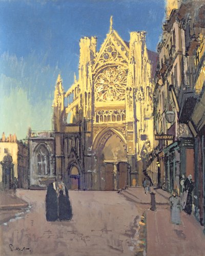 St. Jacques, Dieppe door Walter Richard Sickert